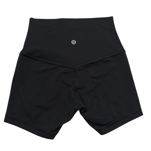Lululemon Align High Rise Bike Shorts 4" Inseam Black Size 2 - Picture 1 of 4